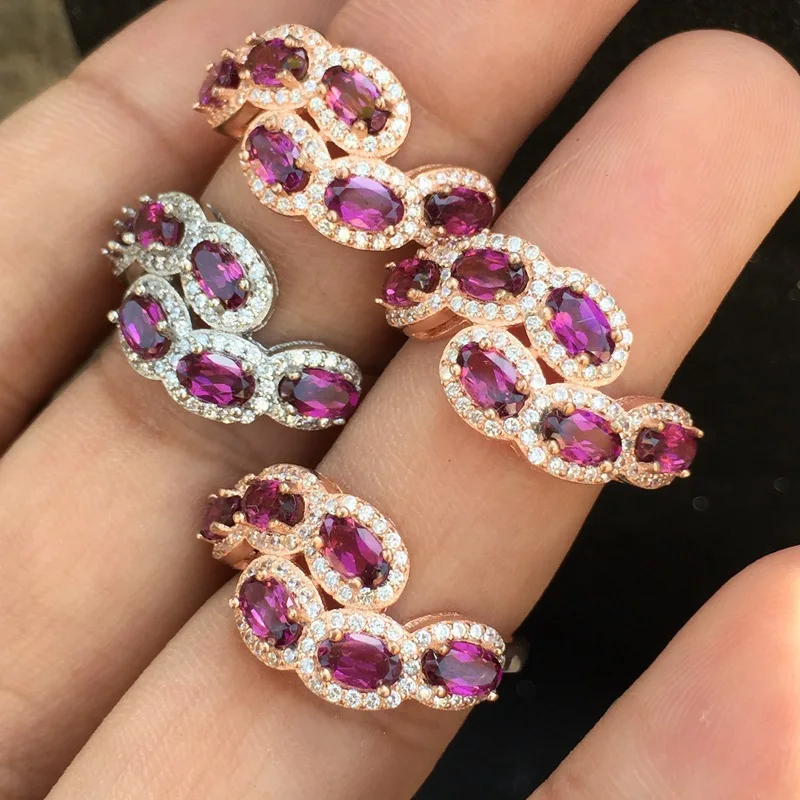 KJJEAXCMY Fine jewelry Magnesium aluminum ring European