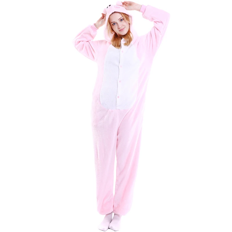 Winter-Warm-Adult-Animal-Pig-Pajamas-Flannel-Cartoon-Sleepwear-Home-clothing-For-Women-Men-Onesie-Pig (3)