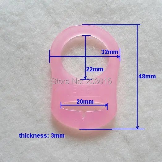 Chenkai 5000 шт. еда без бисфенола-а класс Силиконовое детское кольцо для соски mam держатель цепи адаптер кольцо для NUK