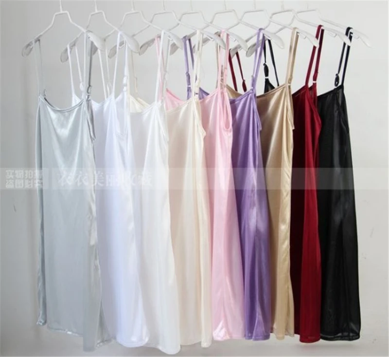 

women Summer inside basic dress Casual Sexy Beach thin basic dress all-match femme Spaghetti Strap Dress 440