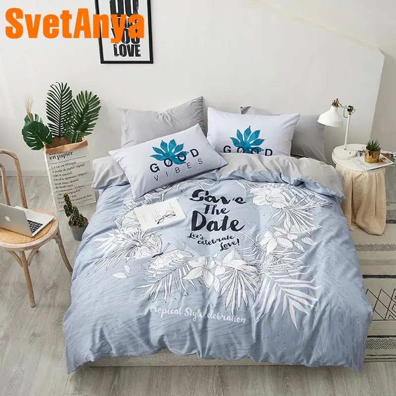 

Svetanya 100 Cotton Bedding Set (flat bedsheet pillowcase comforter cover)