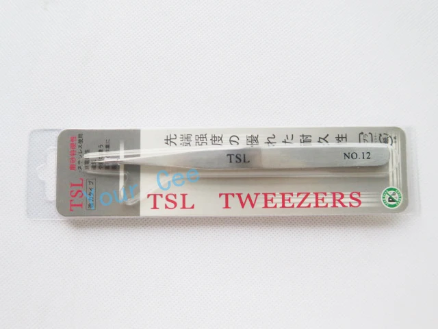 

TST Antimagnetic Aniti-Acid Stainless Steel Tweezer Sharp Tip No.12