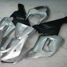 Для Kawasaki ZX6r 2005-2006 мотоциклов обтекателя ниндзя ZX-6r 2006 Обтекатели 636 ZX-6r 2006 черный серебристый обтекатели