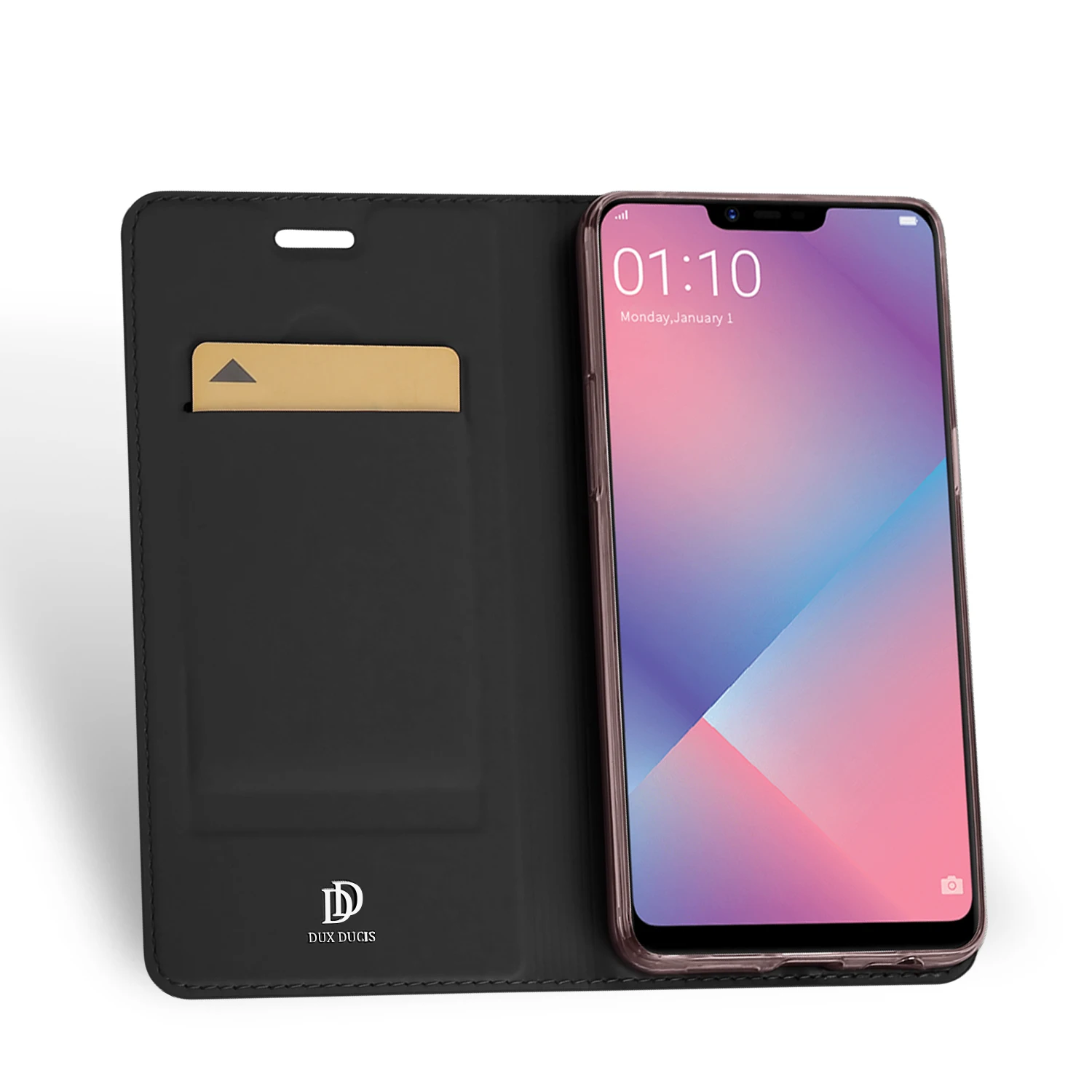 Флип чехол для OPPO A5 A3S AX5 из искусственной кожи ТПУ Мягкий Бампер защитный