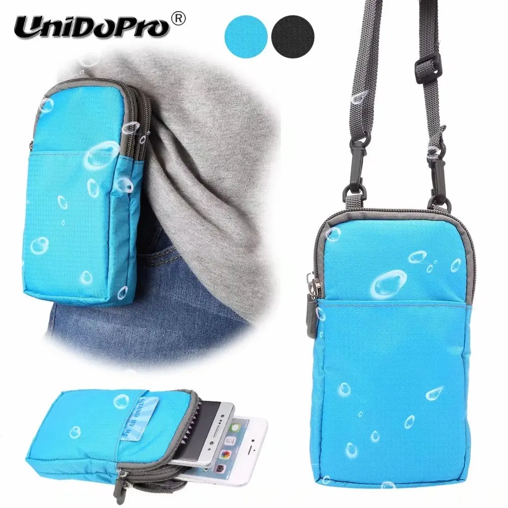 

Casual Multi-function Phone Pouch Case for Gome U7 mini K1 U9 S1 C71 S7 Fenmmy Note Handbag Phones Waist Bag with Double Zipper