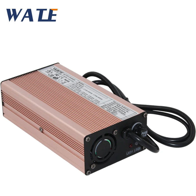 

87.6V 3A Charger 24S 72V 76.8V E-Bike LiFePO4 Battery Smart Charger for ebike batteries Aluminium Alloy with Fan