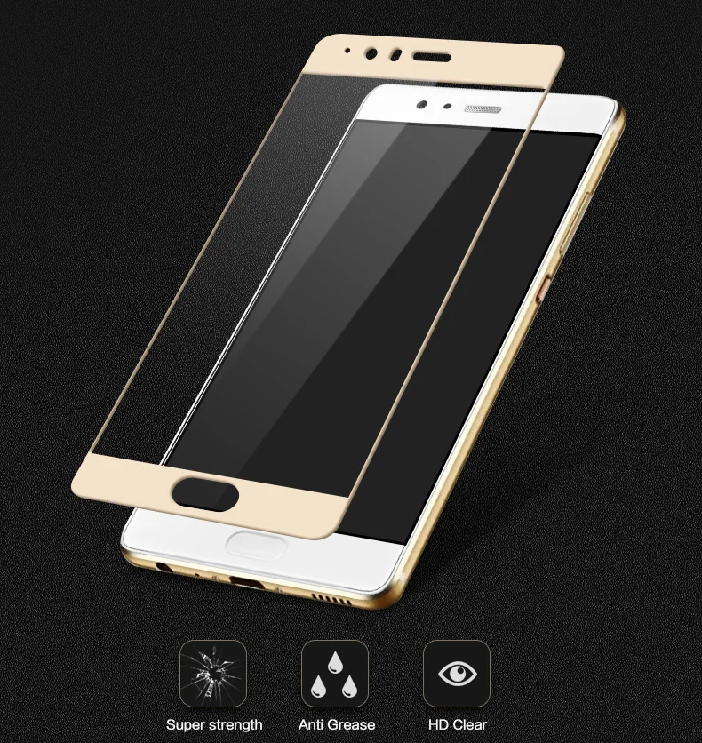 GerTong закаленное стекло для Huawei P10 P9 Lite Mini P8 2017 2015 Mate 9 Y7 Prime Nova Smart Honor 8 Защита