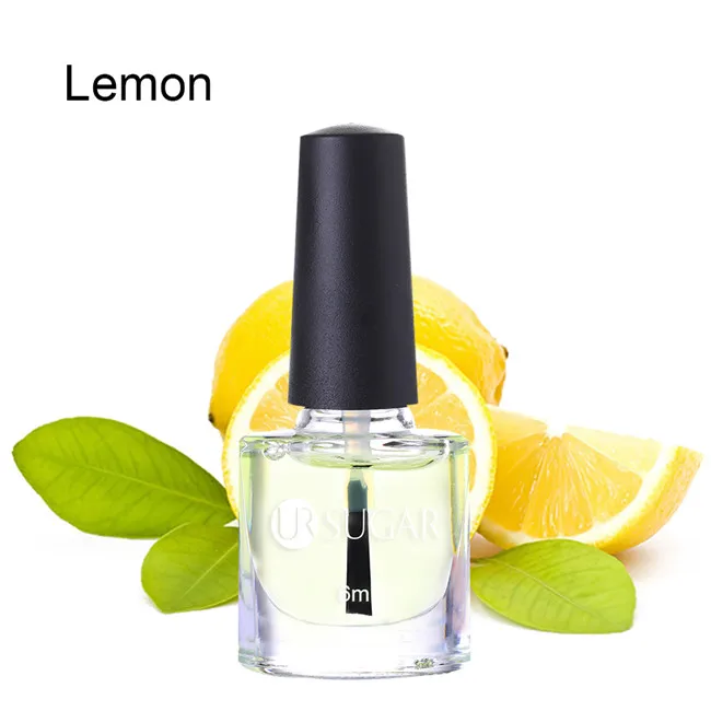 UR SUGAR 1 бутылка прозрачный ревитализатор кутикулы Питание масло для маникюра инструменты для маникюра - Цвет: lemon