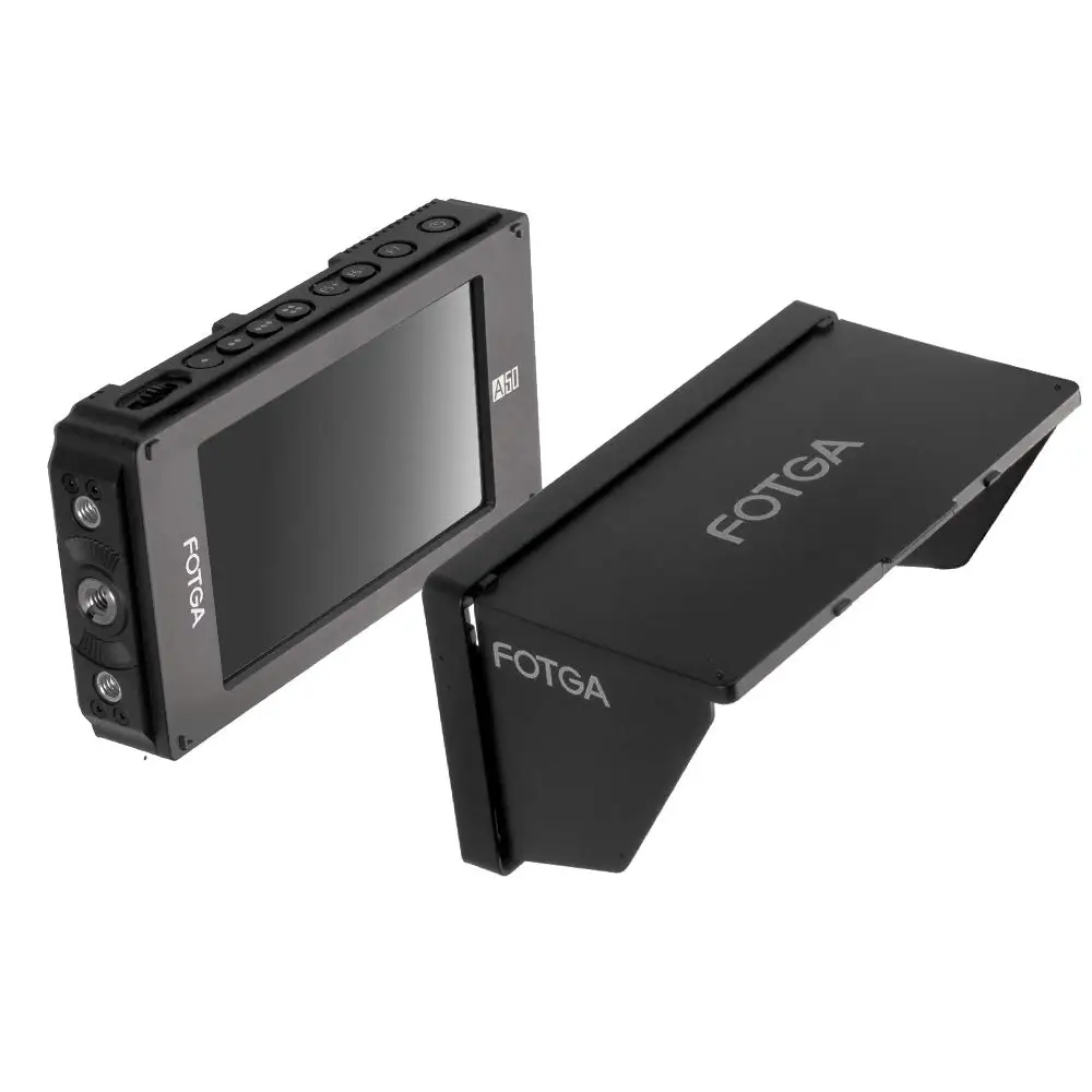 Fotga DP500IIIS A50 5 дюймовый FHD монитор для видеосъемки сенсорный экран 1920x1080 700cd m2 HDMI 4K F970