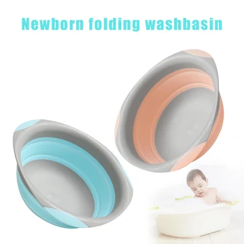 

Multifunction Kids Collapsible Wash Basin Babies Portable Basin for Washing Breast Pump Parts HG99