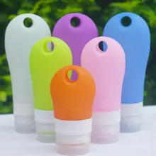 38ml 60ml 90ml Portable Mini Silicone Bottle My Refillable Bottle Travel Lotion Points Shampoo Container