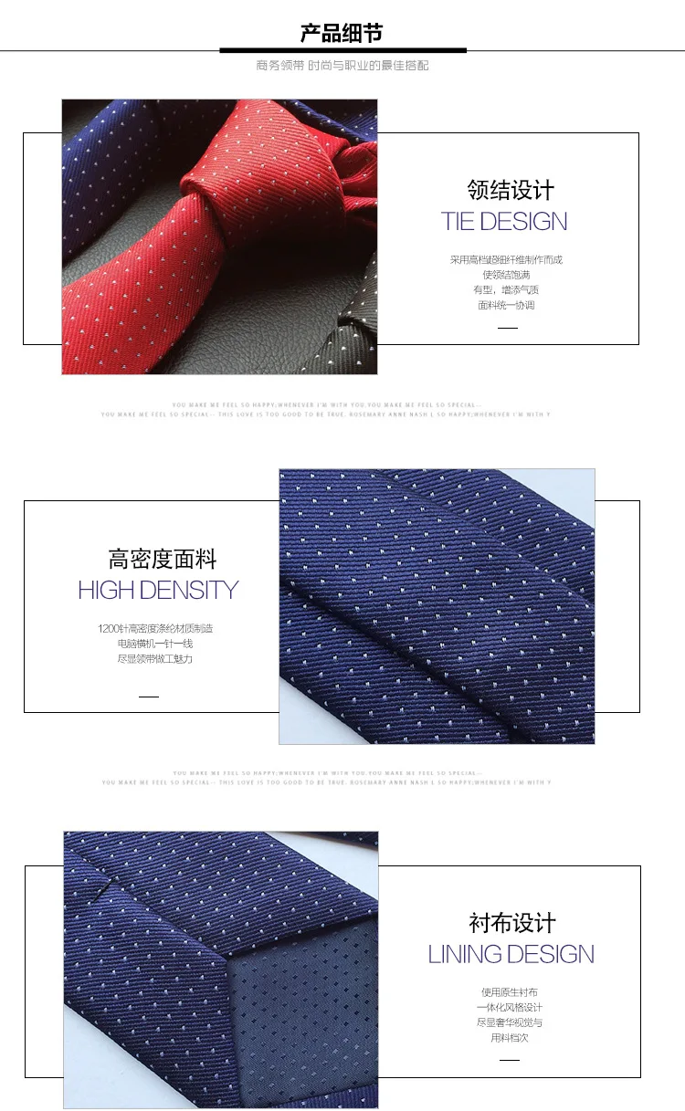 8 см полиэстер черный/красный/синий узор в горошек мужской деловой ГАЛСТУК простой и благородный повседневный мужской галстук