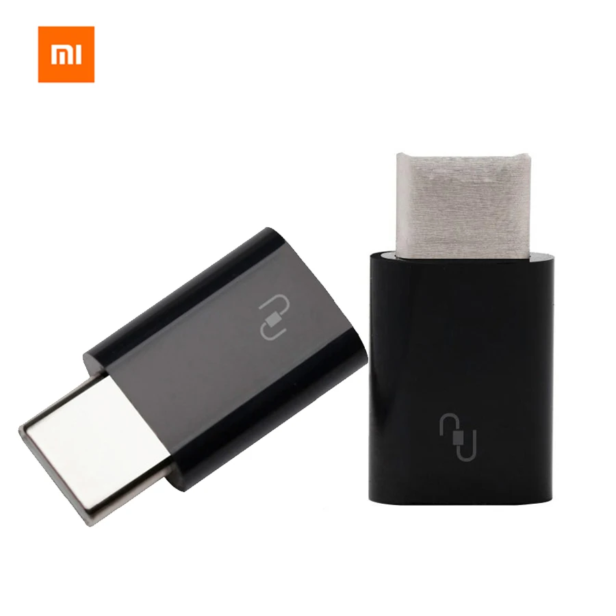 Оригинальный Xiaomi USB type-C 3,1 мужчина к Micro USB Женский Тип C Conver USB-C Кабель-адаптер Xiaomi зарядные устройства для мобильных телефонов адаптер