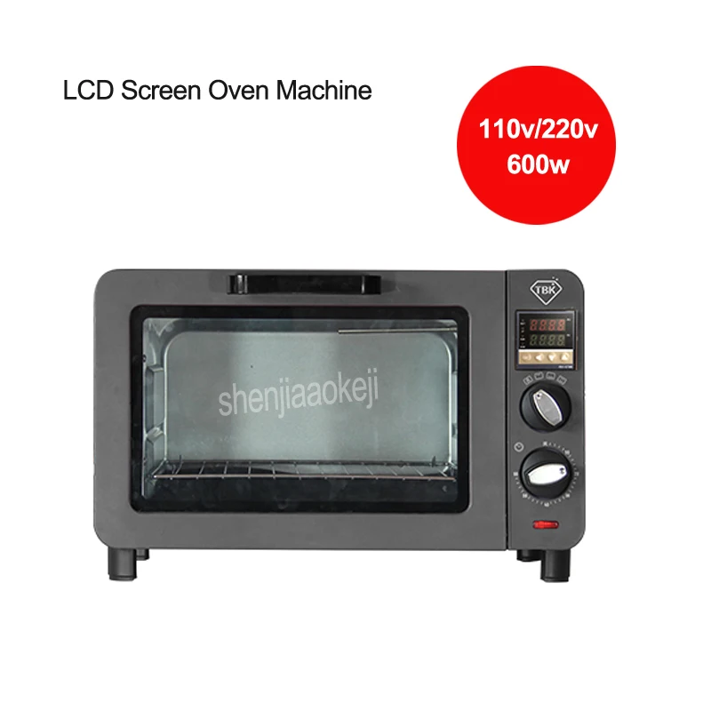 

TBK-230 Mini Electric Heating Air Blow Roaster LCD Screen Oven Machine For Samsung iPhone Mobile phone Repair 110v/220v
