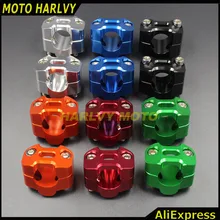 CNC модифицированный Кроссовый регулируемый руль адаптер-зажим мотоцикл 22 мм-28 мм Жир Бар 1-1/" яма велосипед мотоцикл для мотокросса