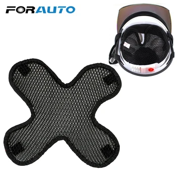 

FORAUTO Motorcycles Helmet Heat Insulation Pad Helmet Cushion Breathable 3D Cellular Network Helmet Inner Pad Universal