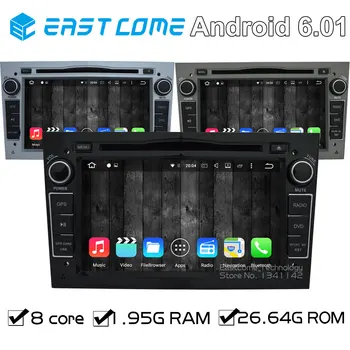 

Octa Core 8 Core Android 6.01 Car DVD Player For Opel Astra Antara Vectra Corsa Zafira Meriva Vivaro Tigra Combo With Radio