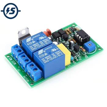 

DC Motor Driver Module 12V 24V 10A 60S Forward Reverse Controller Self-locking Adjustable Delay Module