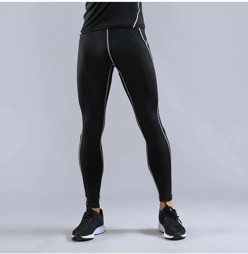 Мужские Спортивные Компрессионные колготки для бега, фитнеса, фитнеса, эластичные штаны для фитнеса, быстросохнущие штаны для марафона
