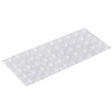Convenient Rubber Feet Pads Hemispherical Shape EVA Silicone 50pcs 10mm Stop Cushion Cupboard Furniture Legs Shock Absorber