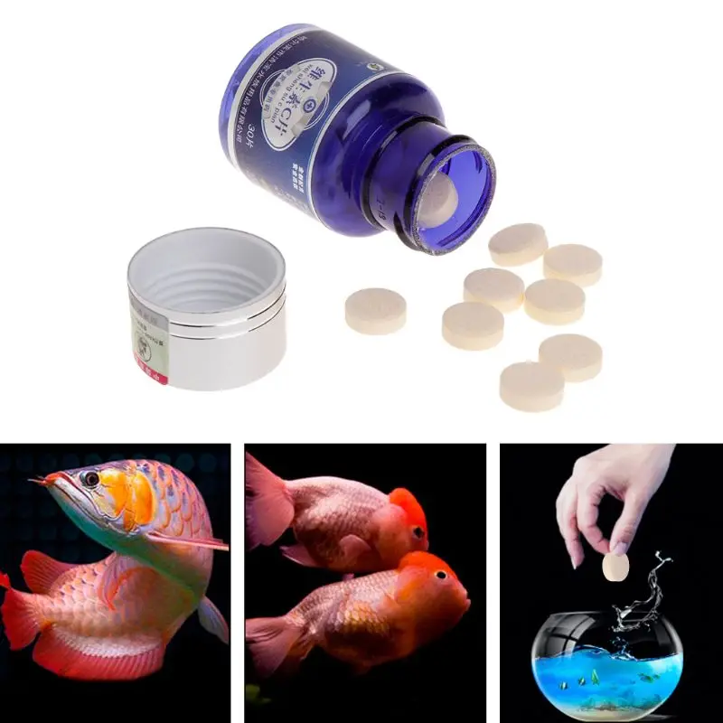 Vitamin Tablet Aquarium Fish Tank Supplies Tropical Sea Fish Supplement