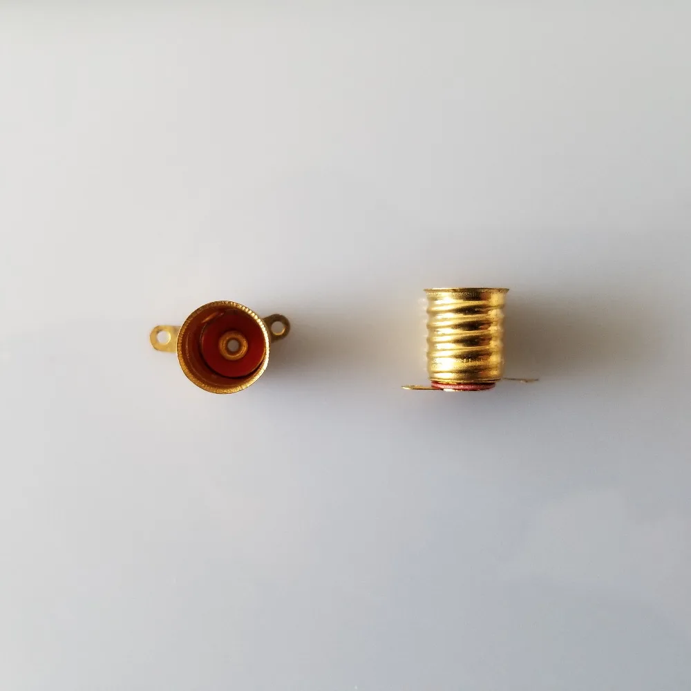 2pcs/lot J151b DIY Brass Lamp Socket Bulb Socket for our 2.5V Small