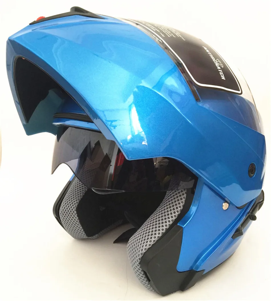 Новое поступление DOT ECE стикер флип-ап мотоциклетный шлем motocicleta casco шлемы мотокросса гоночный шлем M L XL XXL - Цвет: VRBEST Brands