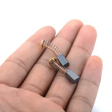 20 шт. в партии, 4,7x5x8 мм, электроинструмент, угольная моторная щетка, электрический шлифовальный мини-станок, сменные угольные щетки