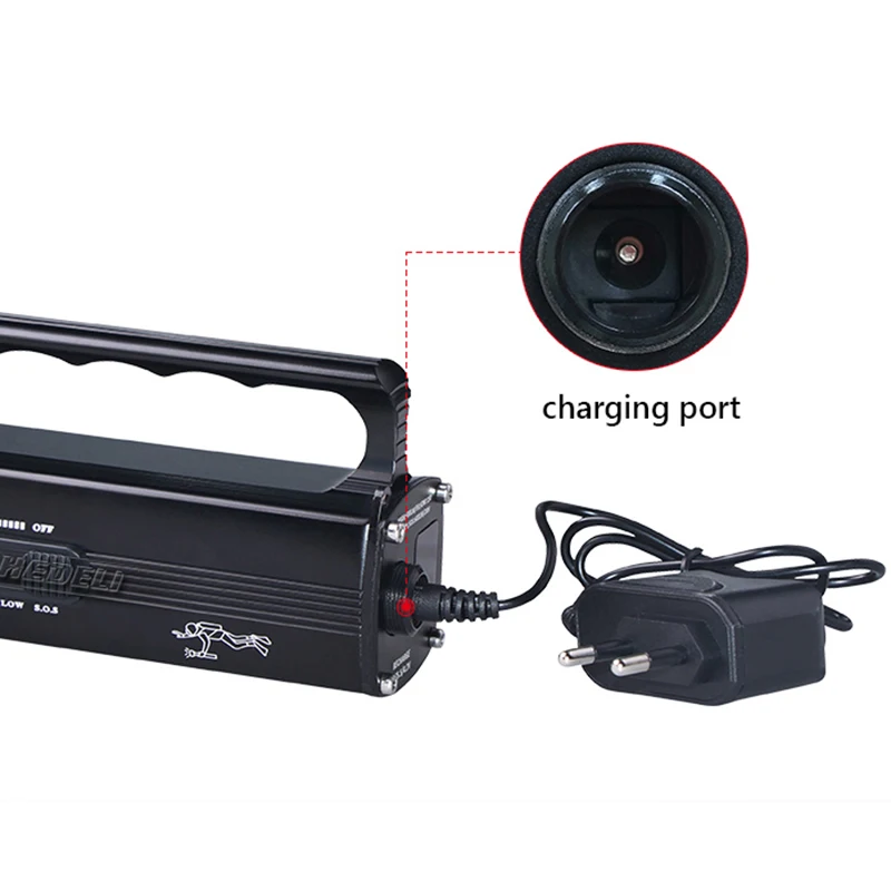 100 м ныряющий фонарь Cree xm l2 Подводный перезаряжаемый встроенный аккумулятор