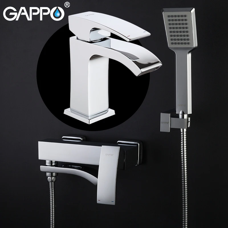 

GAPPO Shower Faucets shower column panel bath tub faucet mixer taps waterfall Faucet basin faucets Sanitary