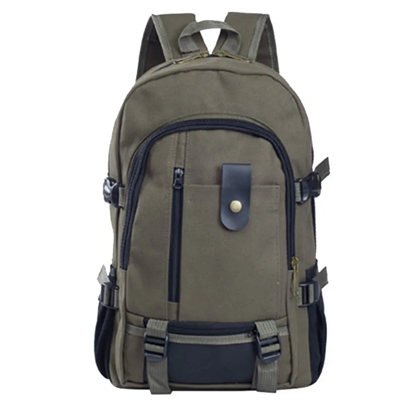 

Adisputent Men's Canvas Backpack Leisure Travel Fashion Contracted Design Backpack