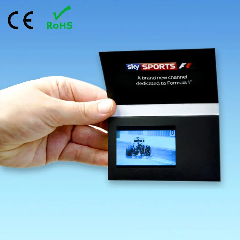 Professional 2.4 Inch Video Brochure Greeting Screen Business Cards for Advertising Propaganda (HYH-3024)