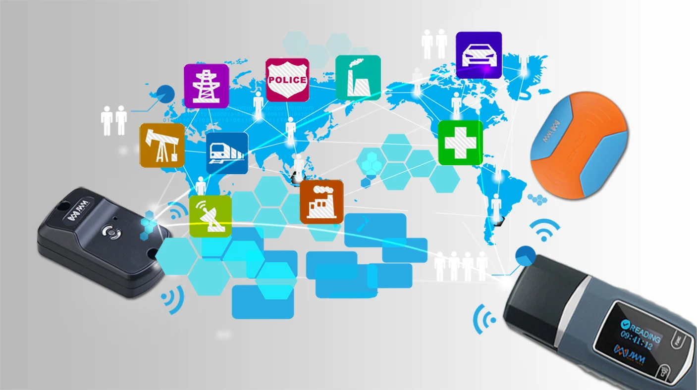 Sistema de Turismo com Software de Nuvem Novo Produto Rfid Guarda Livre 2.4g 7 High Quality system rfid