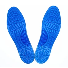 1 Pair Silicon Gel Insoles Women Men Sport Running Shoes Pad Shock Absorption Pads Arch Orthopedic Insole Foot Care 10 pairs sport insole shock absorption pads running sport shoe inserts breathable insoles foot care men and women