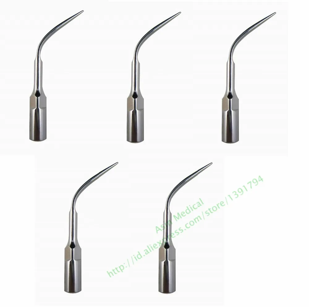 5 pcs G3 Original woodpecker Dental Ultrasonic Scaler Tips scaling tips