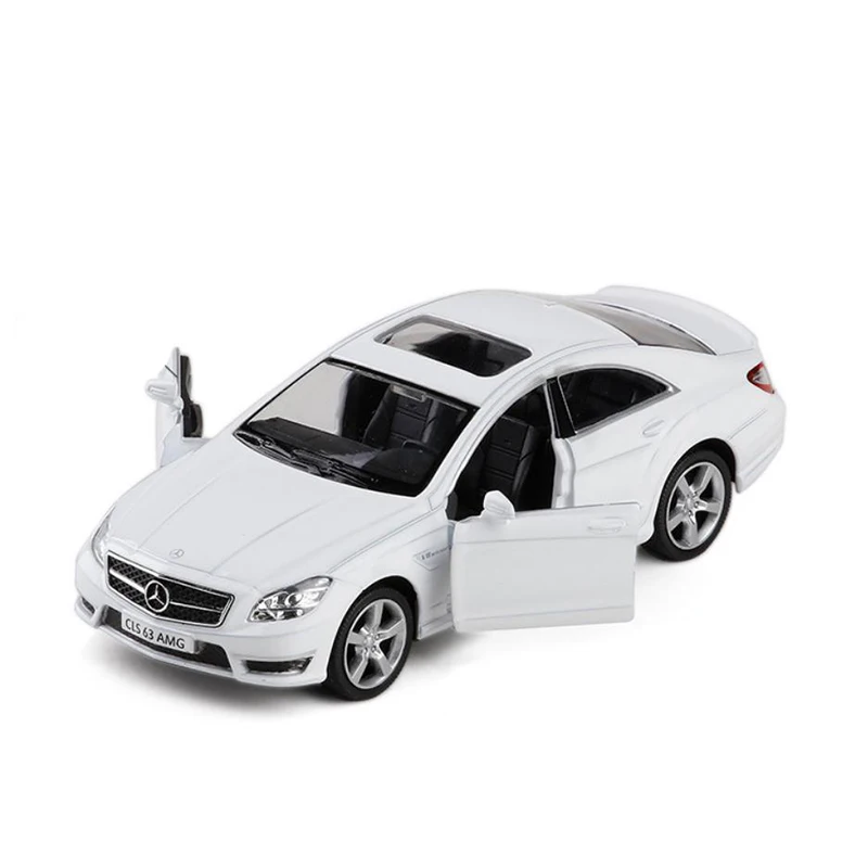 Высокая моделирования модели автомобилей Diecasts роскошный сплав автомобиль CLS S600 C63 AMG 1/36 модель автомобиля коллекция игрушек для детей V029