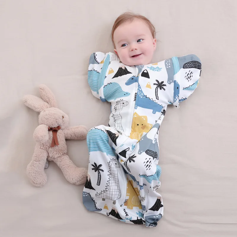 

0-6M Envelope Swaddle envelope for newborns 100% Cotton 0-6 Months cocoon baby Sleeping Bag Feeding Blankets Sleepsack Soft Wrap