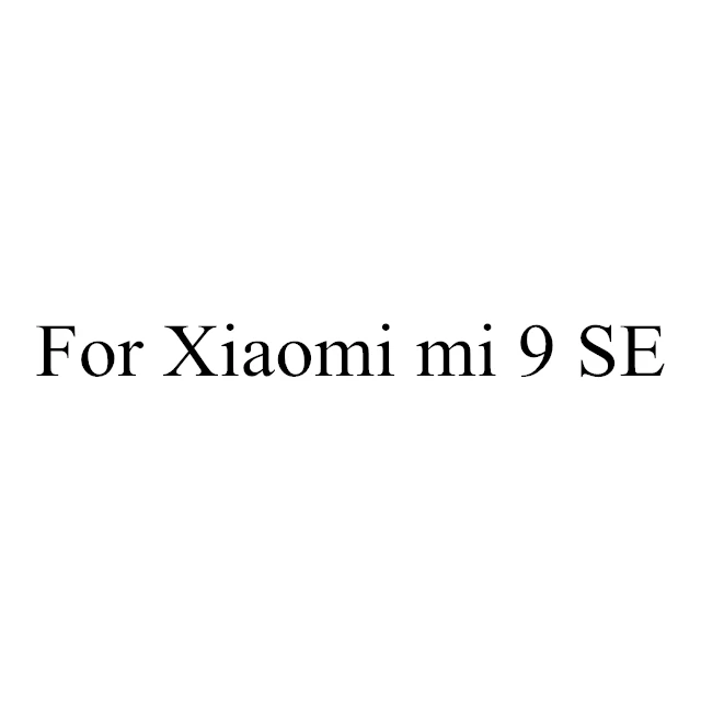 5 шт./партия чехлы для телефонов для Xiao mi Pocophone F1 mi 8 Lite 9 Se Red mi Note 5 6 6A 7 Pro 3D защитная пленка из углеродного волокна для задней панели - Цвет: For Xiaomi mi 9 SE
