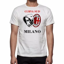 2019 nova moda t-shirts felicidade regalo sporter ultras milan curva sud camisetas moletom
