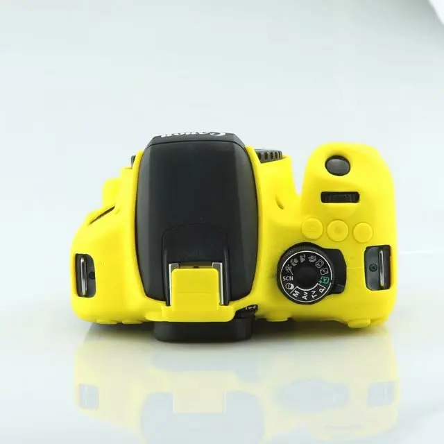 Камера видео мешок Силиконовый Чехол резиновый защитный корпус для камеры крышка объектива Цифрового Фотоаппарата Canon 6D 6D2 5D4 1300D 1500D 750D 800D 650D 5diii 80D
