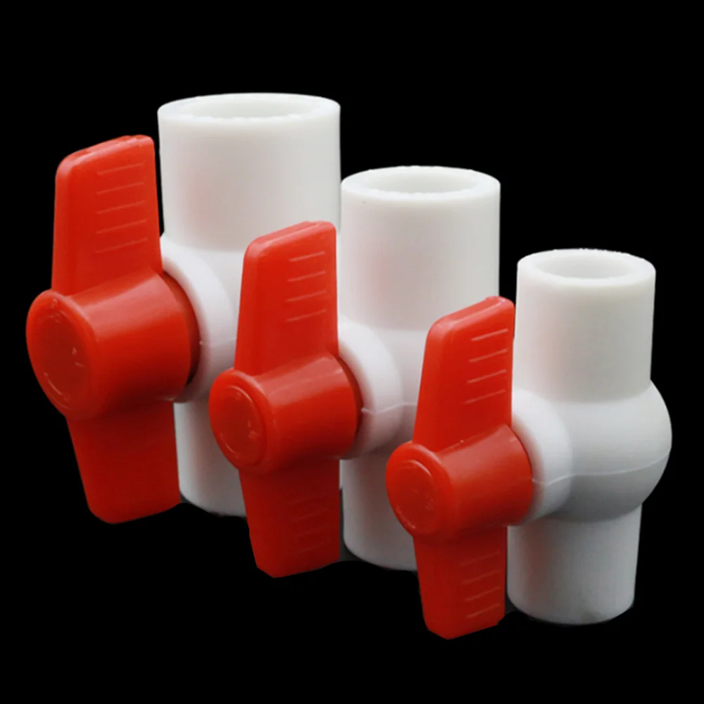 

PPR ball valve 20mm 25mm 32mm water pipe switch plastic valve hot melt socket ball valve