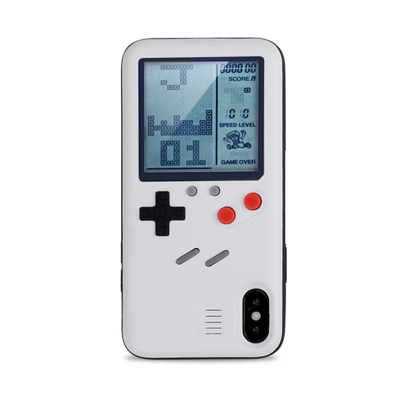 Tetris Game phone case For Iphone 7 Case Iphone XR XS Max 8 6S Plus Classic Luxury Brand For Iphone X Retro Case For Games