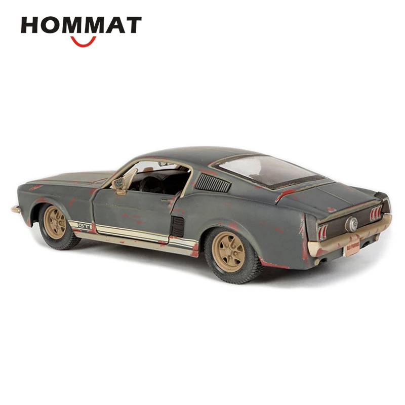 Hommate Maisto 1:24 Ford Mustang GT 1967 старые друзья сплав модель автомобиля игрушка литая