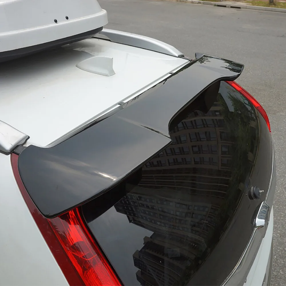 Spoiler Wing For Honda CRV 2012 2013 2014 ABS Pearl White Black Auto Rear Spoiler SUV Decoration