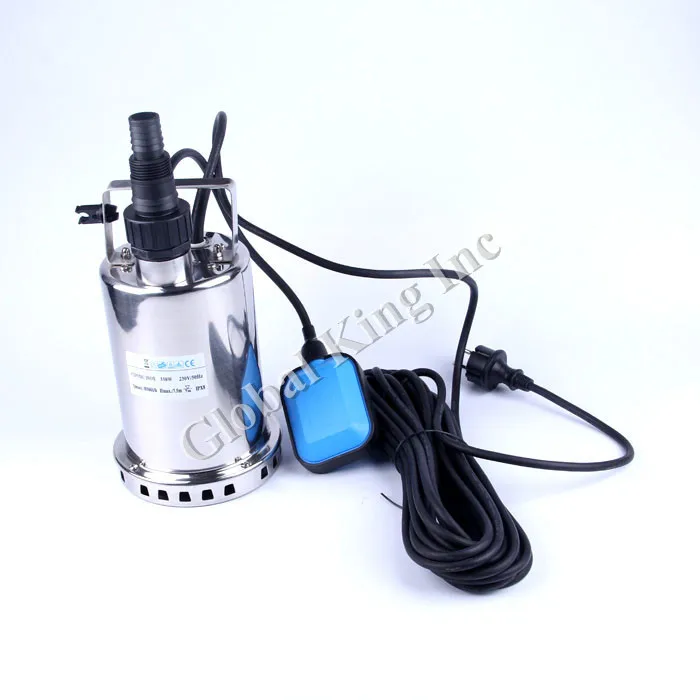 New 550W Electric Stainless Steel Submersible Water Pump Flooding Power