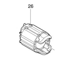 Поле 595093-5 220-240 V статора электродвигателя для Makita M9100