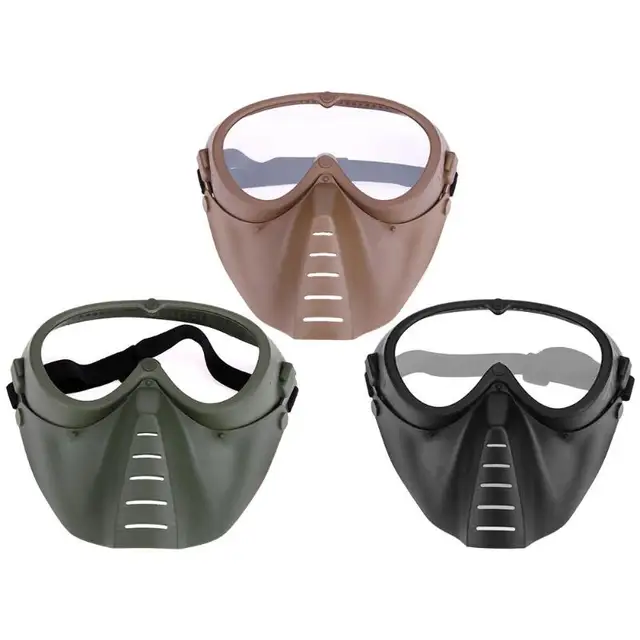 US $3.36 Shock Resistance CS Game Paintball Shooting Outdoor Goggles Protection Mask