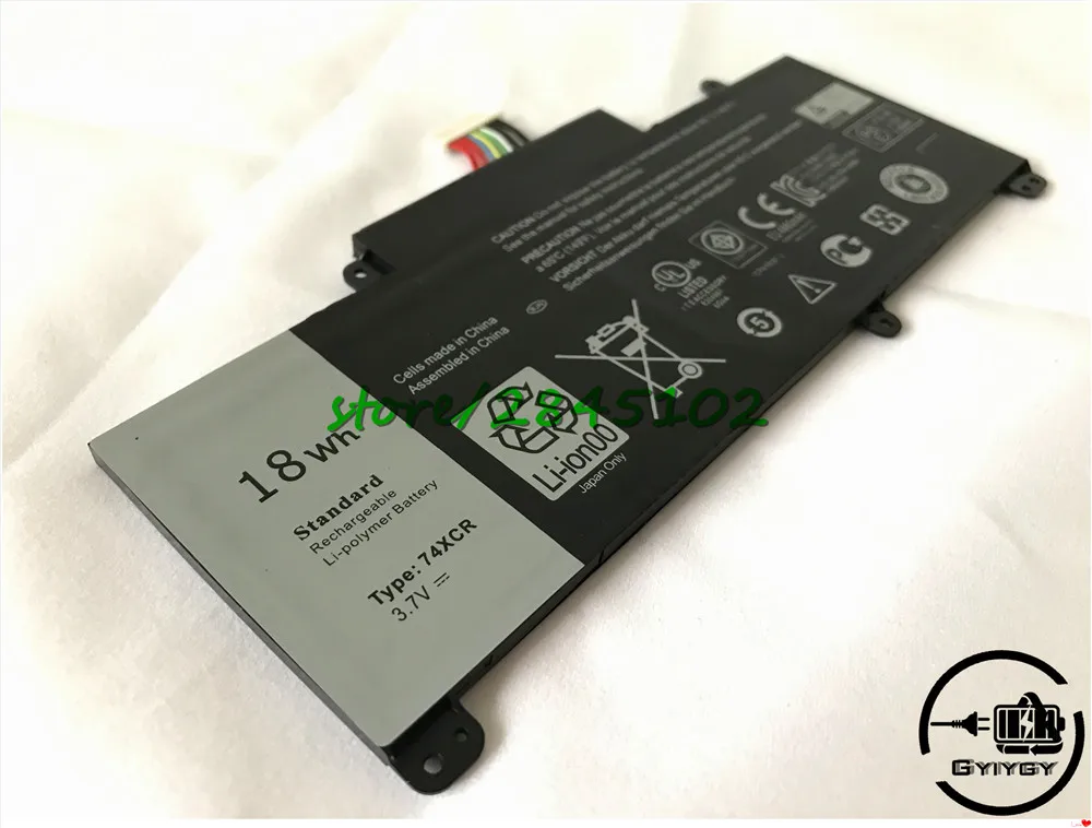 74XCR батарея для Dell Venue 8 Pro (5830) T01D Windows VXGP6 X1M2Y серии Tablet 074XCR 3 7 V 18WH | Компьютеры и офис