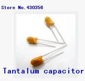 

10PCS 16V 47UF 476F DIP tantalum capacitor
