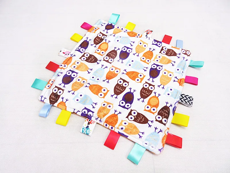 personalized taggie blanket